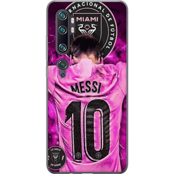 Xiaomi Mi Note 10 Pro Gjennomsiktig deksel Messi