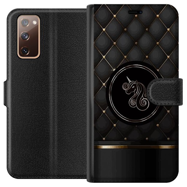 Samsung Galaxy S20 FE Plånboksfodral Luxury Unicorn