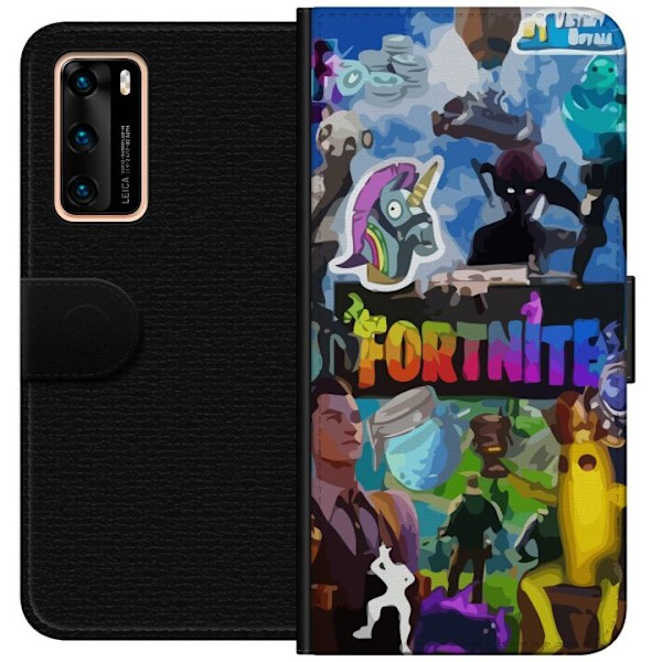 Huawei P40 Tegnebogsetui Fortnite