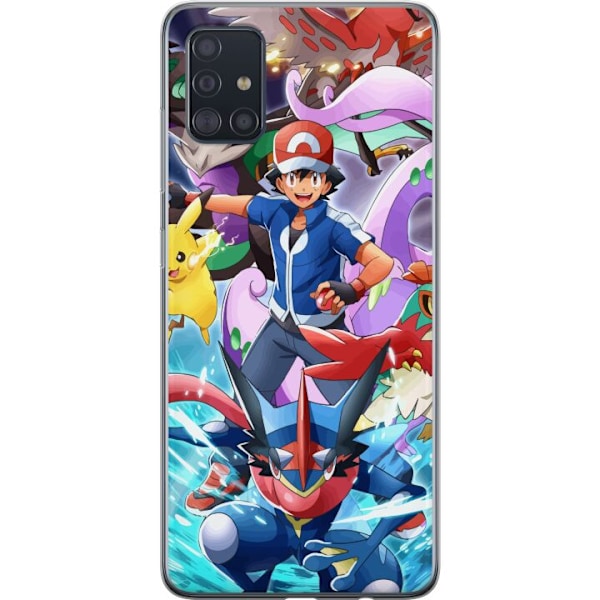 Samsung Galaxy A51 Gjennomsiktig deksel Pokemon