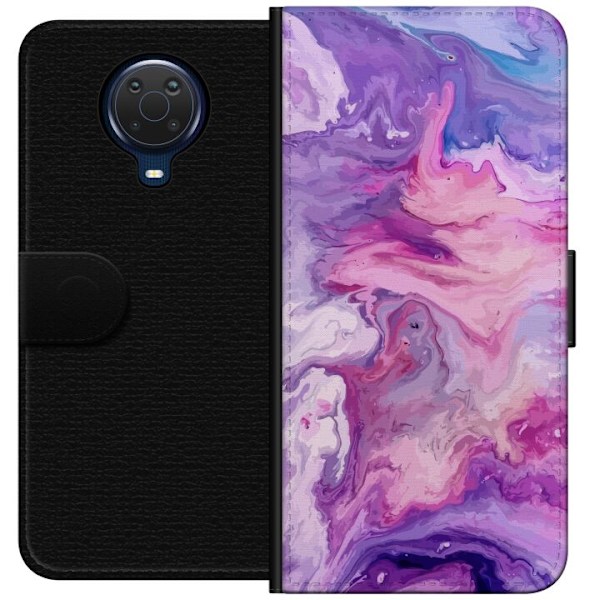 Nokia G20 Tegnebogsetui Marmor