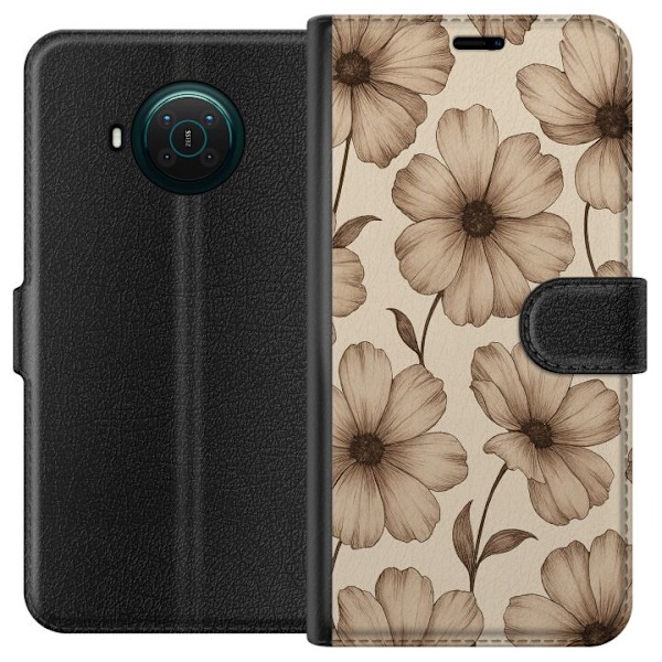 Nokia X10 Lompakkokotelo Pastel Rush