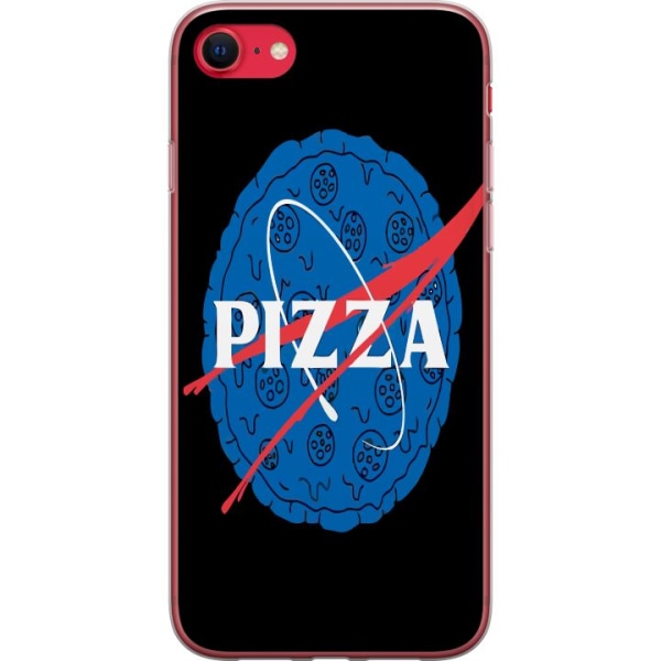 Apple iPhone SE (2020) Gennemsigtig cover Pizza Nasa