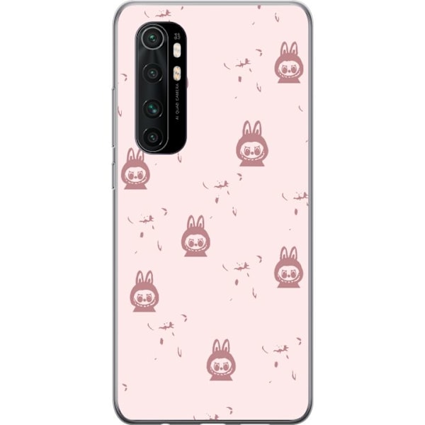 Xiaomi Mi Note 10 Lite Gjennomsiktig deksel Labubu Neon Pop - Neonfarget pop art monster