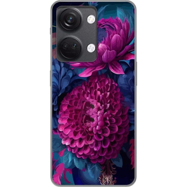 OnePlus Nord 3 Gjennomsiktig deksel Blommor