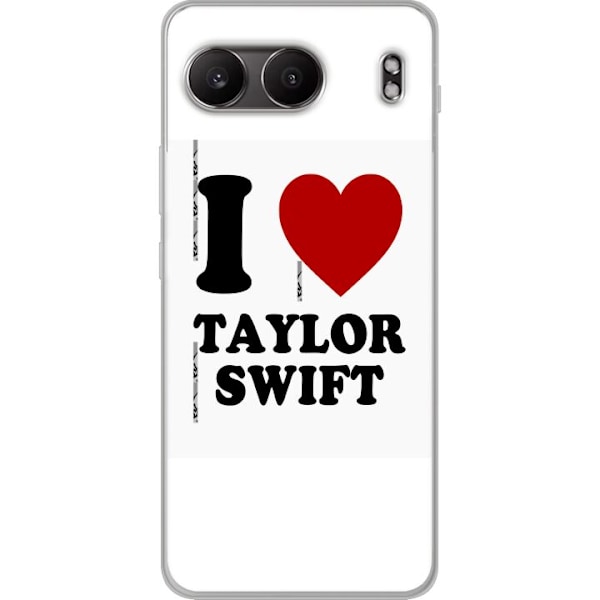 OnePlus Nord 4 Gjennomsiktig deksel Taylor Swift