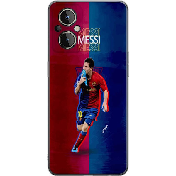 OnePlus Nord N20 5G Genomskinligt Skal Messi