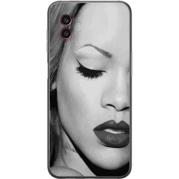 Samsung Galaxy Xcover6 Pro Gjennomsiktig deksel Rihanna – Ae