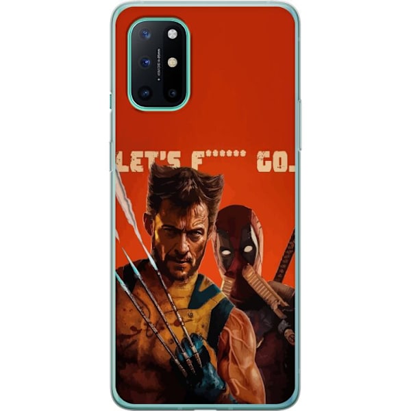 OnePlus 8T Gennemsigtig cover Deadpool & Wolverine