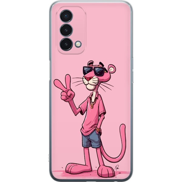 OnePlus Nord N200 5G Genomskinligt Skal Pink Panter Peace