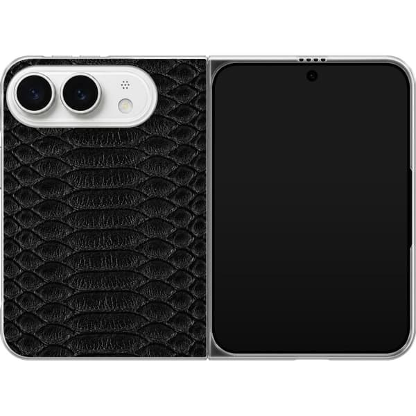 Kompatibel Mobilcover til Apple iPhone Duo Sorte krybdyrskæl sort