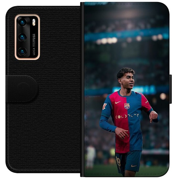 Huawei P40 Lommeboketui Lamine Yamal