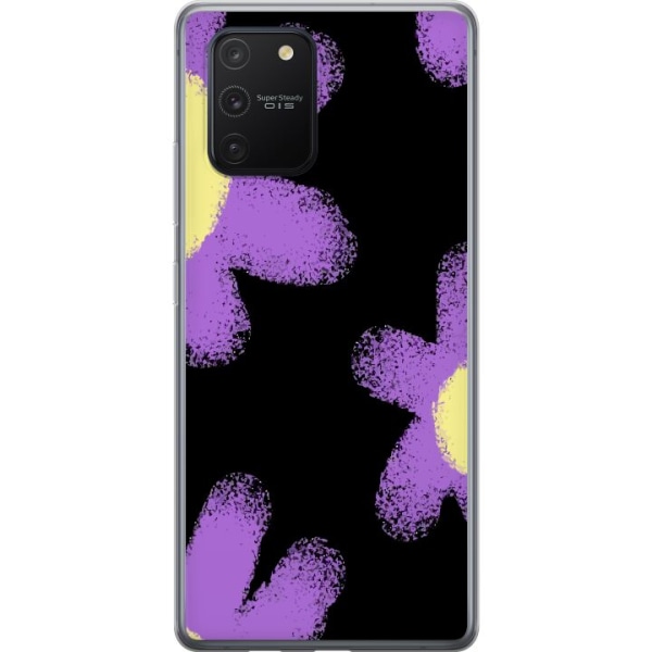 Samsung Galaxy S10 Lite Gennemsigtig cover Blomsterdragt