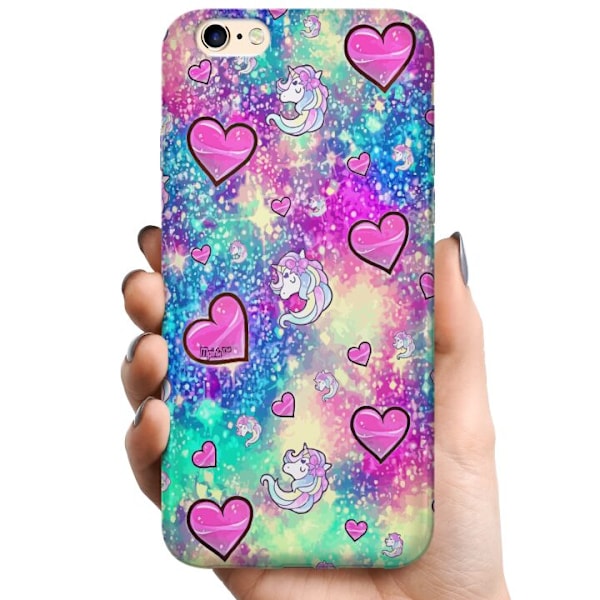 Apple iPhone 6s TPU Mobilskal Unicorn Enhörning