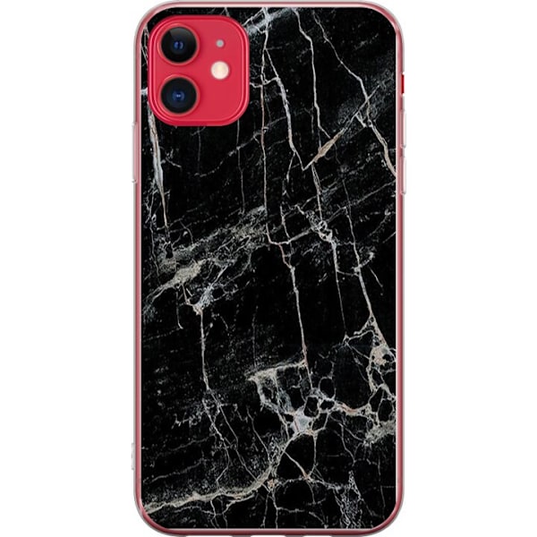 Apple iPhone 11 Deksel / Mobildeksel - Svart marmor