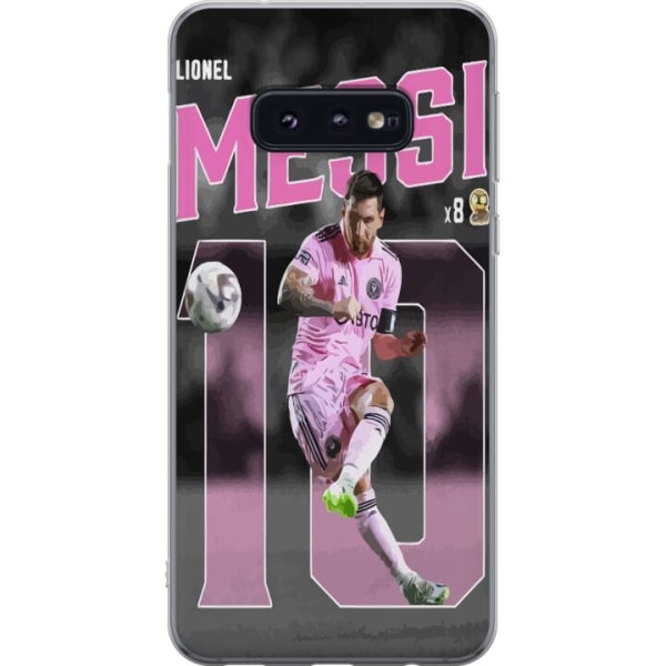 Samsung Galaxy S10e Gennemsigtig cover Lionel Messi