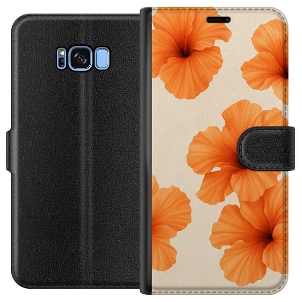 Kompatibel Tegnebogsetui til Samsung Galaxy S8 Papaya Punch
