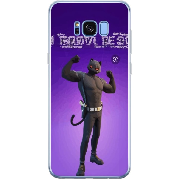 Samsung Galaxy S8+ Gennemsigtig cover Fortnite - Meowscles