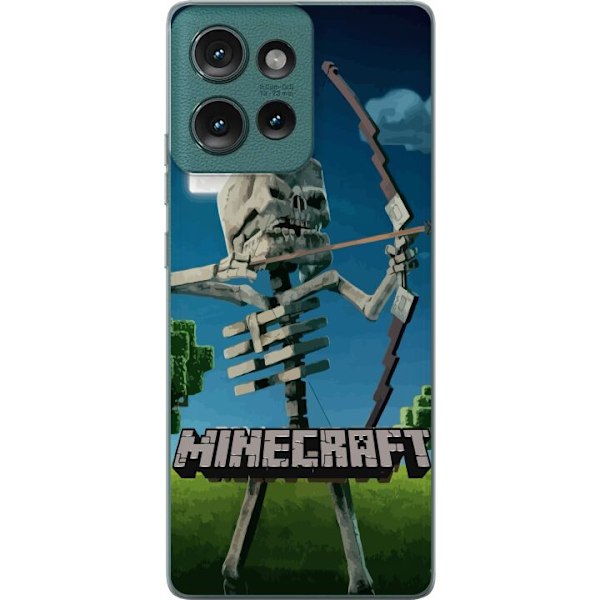 Motorola Edge 50 Läpinäkyvä kuori A Minecraft Movie