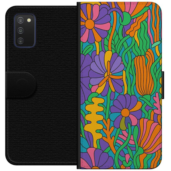 Samsung Galaxy A03s Tegnebogsetui Farveeksplosion