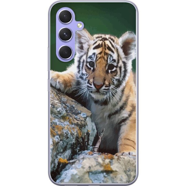 Samsung Galaxy A54 Gennemsigtig cover Tiger