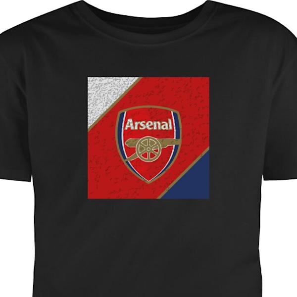Barn-T-shirt | Bekväm T-shirt för Barn Arsenal svart 9-11 År