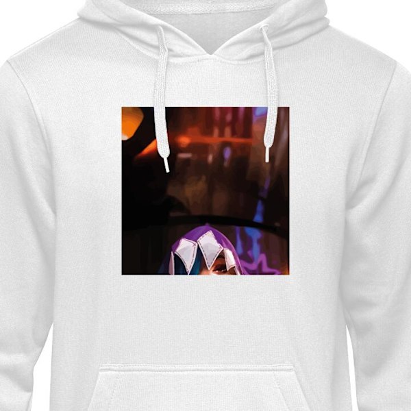 Barn-Hoodie | Mjuk Huvtröja för Barn Arcane, League of Legen vit 5-6 År