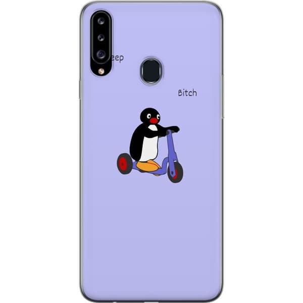 Kompatibelt Mobildeksel til Samsung Galaxy A20s Beep Beep Pingvin