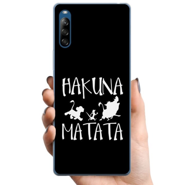 Sony Xperia L4 TPU Mobilcover Hakuna Matata