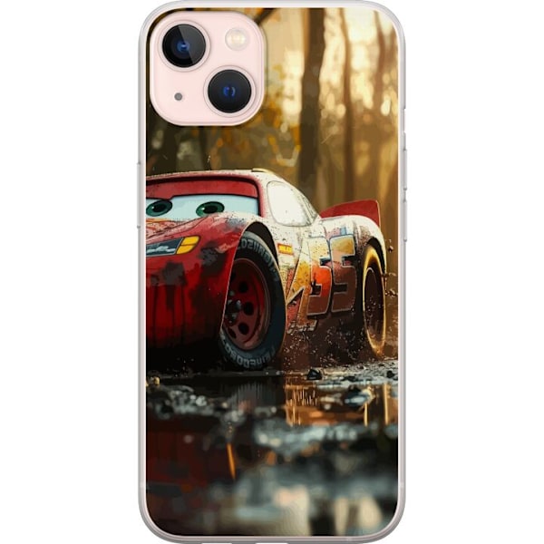 Apple iPhone 13 mini Läpinäkyvä kuori Autot