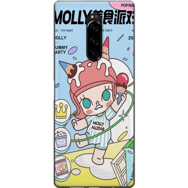 Sony Xperia 1 Gennemsigtig cover Molly