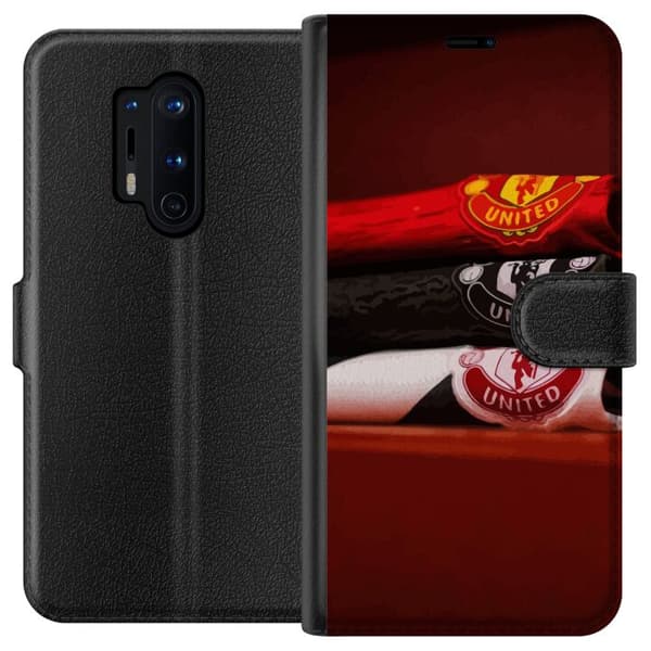 Kompatibelt Plånboksfodral till OnePlus 8 Pro Manchester United