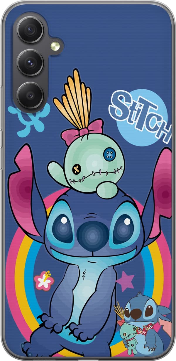 Kompatibelt Mobilskal till Samsung Galaxy A35 Stitch och vännen