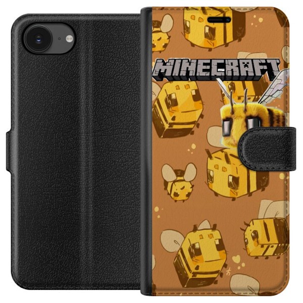 Apple iPhone 16e Tegnebogsetui Minecraft Bi