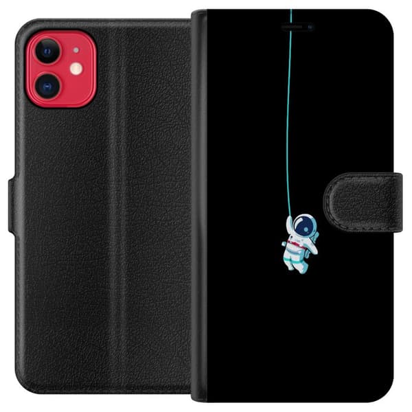 Kompatibel Tegnebogsetui til Apple iPhone 11 Astronaut