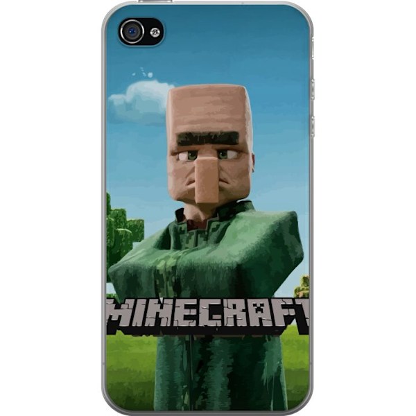 Apple iPhone 4s Läpinäkyvä kuori A Minecraft Movie