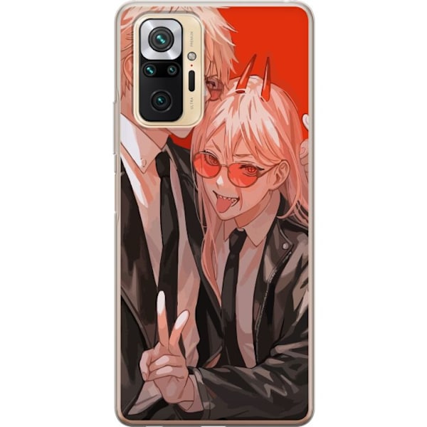 Xiaomi Redmi Note 10 Pro Skal / Mobilskal - Chainsaw Man