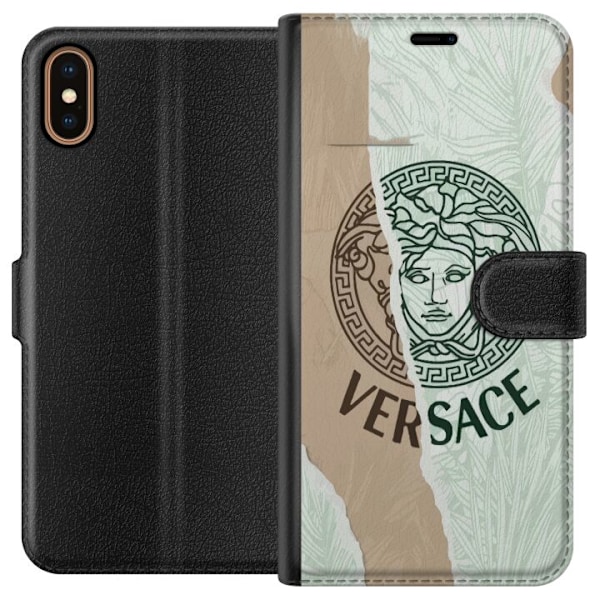 Apple iPhone XS Tegnebogsetui Versace