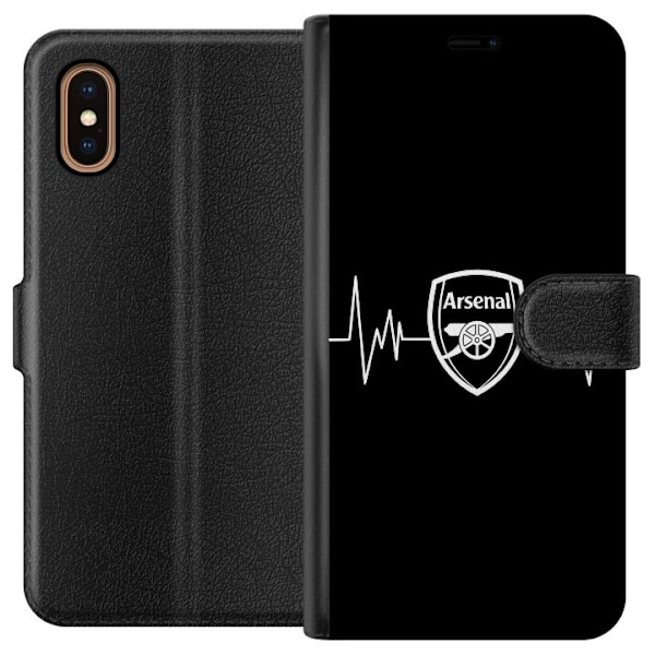 Apple iPhone XS Max Plånboksfodral Arsenal