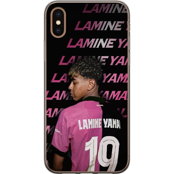 Apple iPhone X Gennemsigtig cover Lamine Yamal