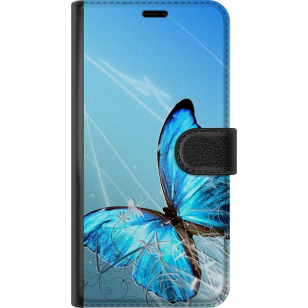 Samsung Galaxy S9 Tegnebogsetui Sommerfugl