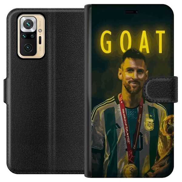 Xiaomi Redmi Note 10 Pro Tegnebogsetui Ged Messi