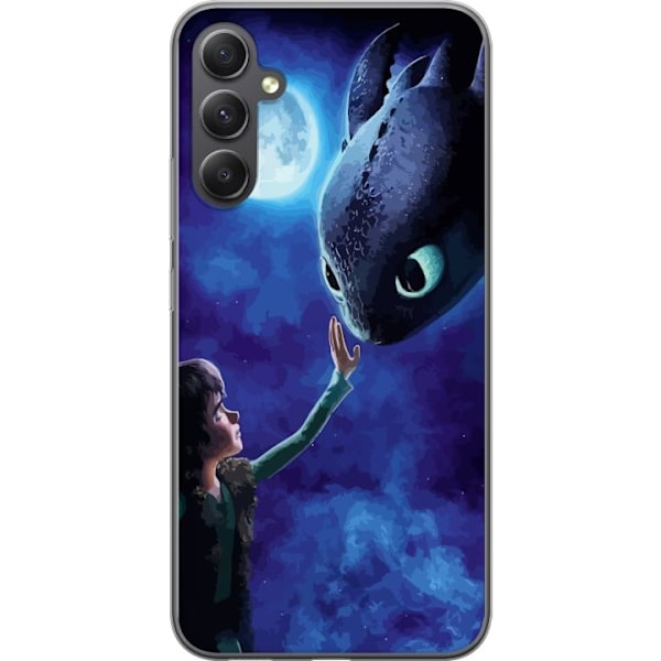 Samsung Galaxy A05s Läpinäkyvä kuori Kuinka Kouluttaa Lohikäärmeesi