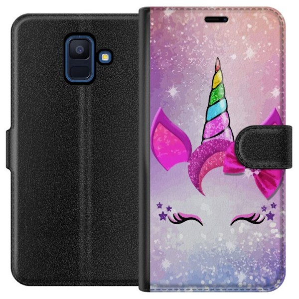 Samsung Galaxy A6 (2018) Tegnebogsetui Unicorn