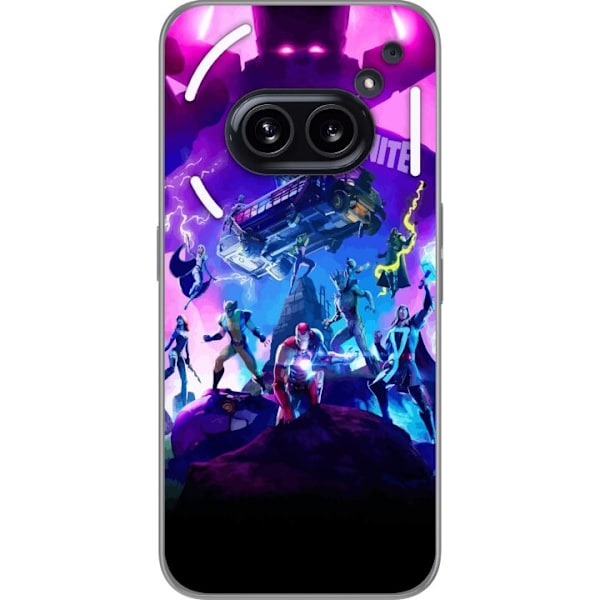 Nothing Phone (2a) Gennemsigtig cover Fortnite