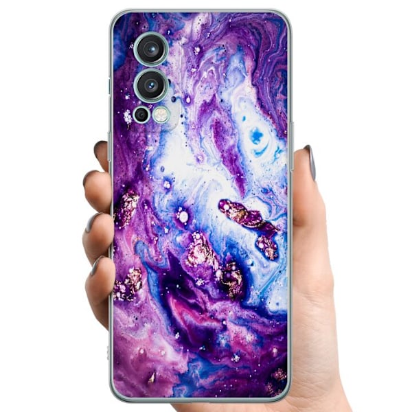 OnePlus Nord 2 5G TPU Mobildeksel Lilakt