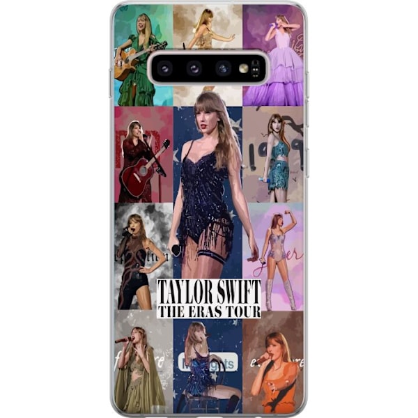 Samsung Galaxy S10+ Genomskinligt Skal Taylor Swift Eras