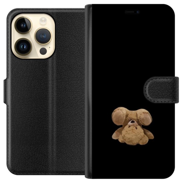 Apple iPhone 14 Pro Lommeboketui Opp og ned bjørn