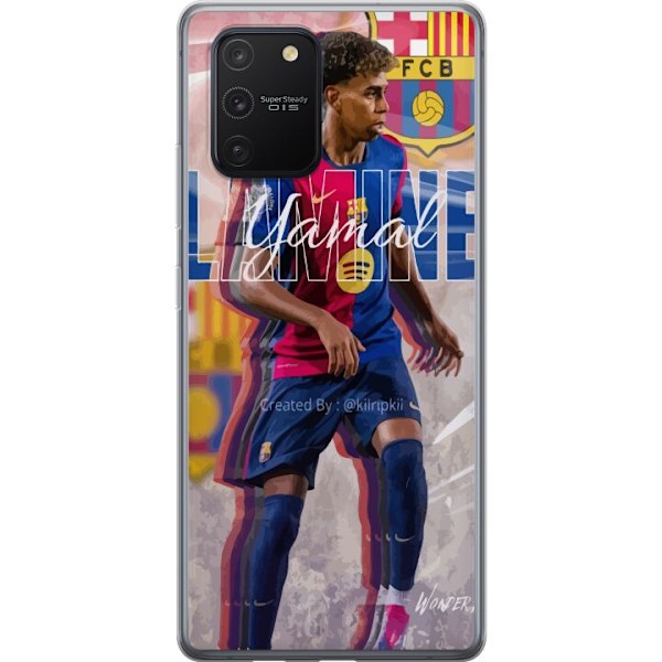 Samsung Galaxy S10 Lite Genomskinligt Skal Lamine Yamal FCB