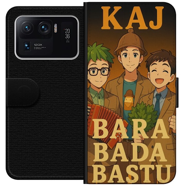 Xiaomi Mi 11 Ultra Lompakkokotelo KAJ Bara vain kylpeä saunas